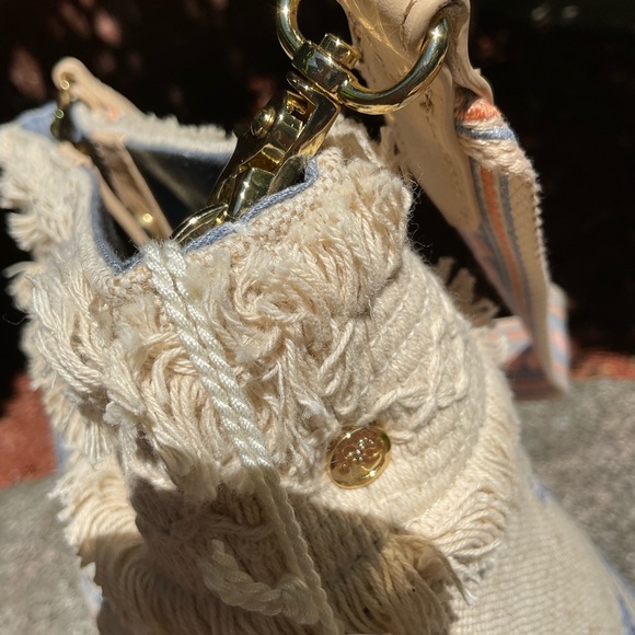 👛Spartina 449 Aubrey Fringe Bucket Bag - Picture 6 of 10